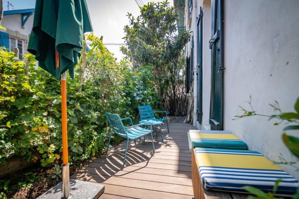 Cote Des Basques, Terrasse, Confort Et Qualite ビアリッツ エクステリア 写真